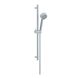 Imex Shower Riser Rail Imex Levo Riser Rail Kit with Single Function Shower Handset and Hose in Chrome