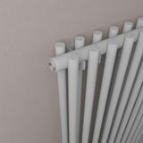 Eastbrook Column Radiator Eastbrook Murano Vertical Designer Radiator in Matt Grey