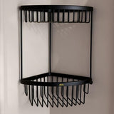 Miller Basket Miller Signature Two Tier Corner Wire Shower Basket