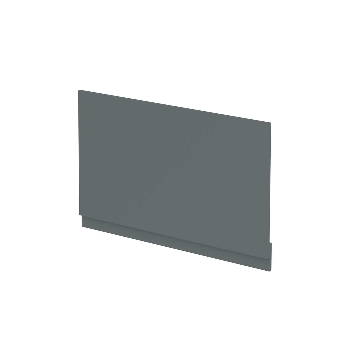 Aquarius Bathrooms Bath Panel 900 x 550mm Aquarius Halite Waterproof End Bath Panel in Matt Grey