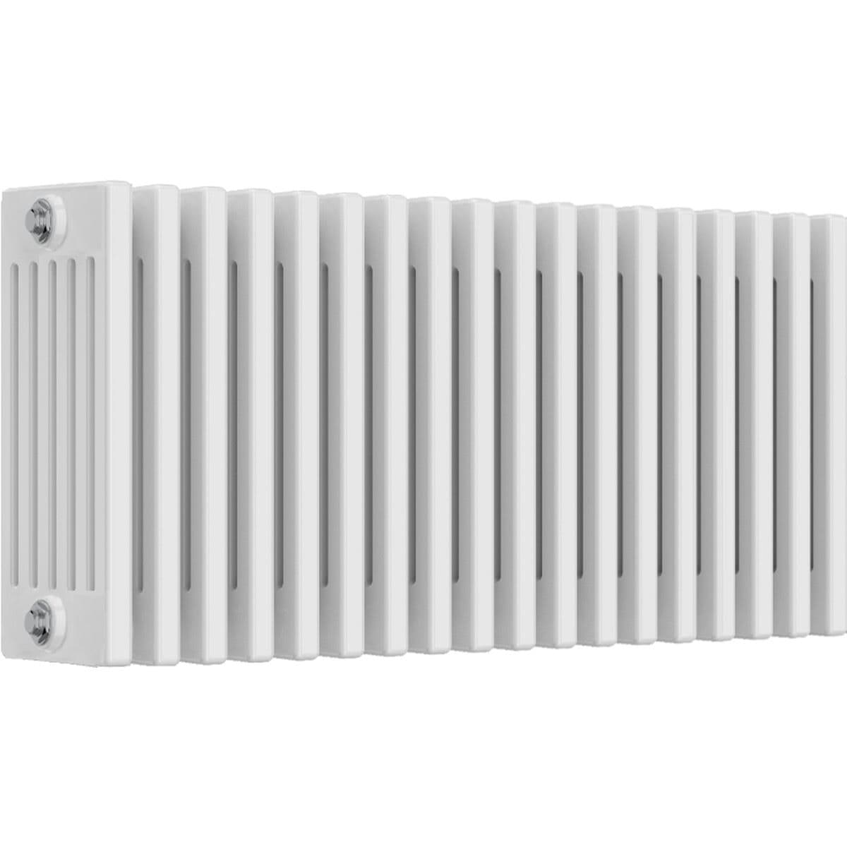 Aquarius Bathrooms Column Radiator Aquarius Foundry Horizontal 6 Column Radiator in White