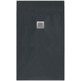 Tissino Rectangle Shower Tray 1800 x 900mm Tissino Giorgio2 Rectangle Shower Tray in Graphite Slate
