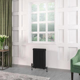 Eastbrook 600 x 428 / Dual Fuel Eastbrook Rivassa Traditional 3 Column Radiator in Matt Black