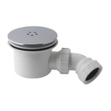 Eastbrook Eastbrook Volente Luxury Shower Waste - Chrome/White - 41.5000