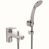 Ideal Standard Bath Shower Mixer Ideal Standard Ceraflex Single Lever One Tap Hole Bath Shower Mixer Tap with Shower Set in Chrome