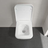 Villeroy & Boch Wall Hung Toilet Villeroy & Boch Venticello Wall Mounted Rimless Toilet with Soft Close Seat