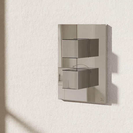 Crosswater Concealed Shower Valve Chrome Crosswater Limit Crossbox 2 Multi-Flow Outlet Trimset