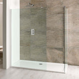 Eastbrook Side Panel Eastbrook Volente Frameless Side Panel in Polished Chrome