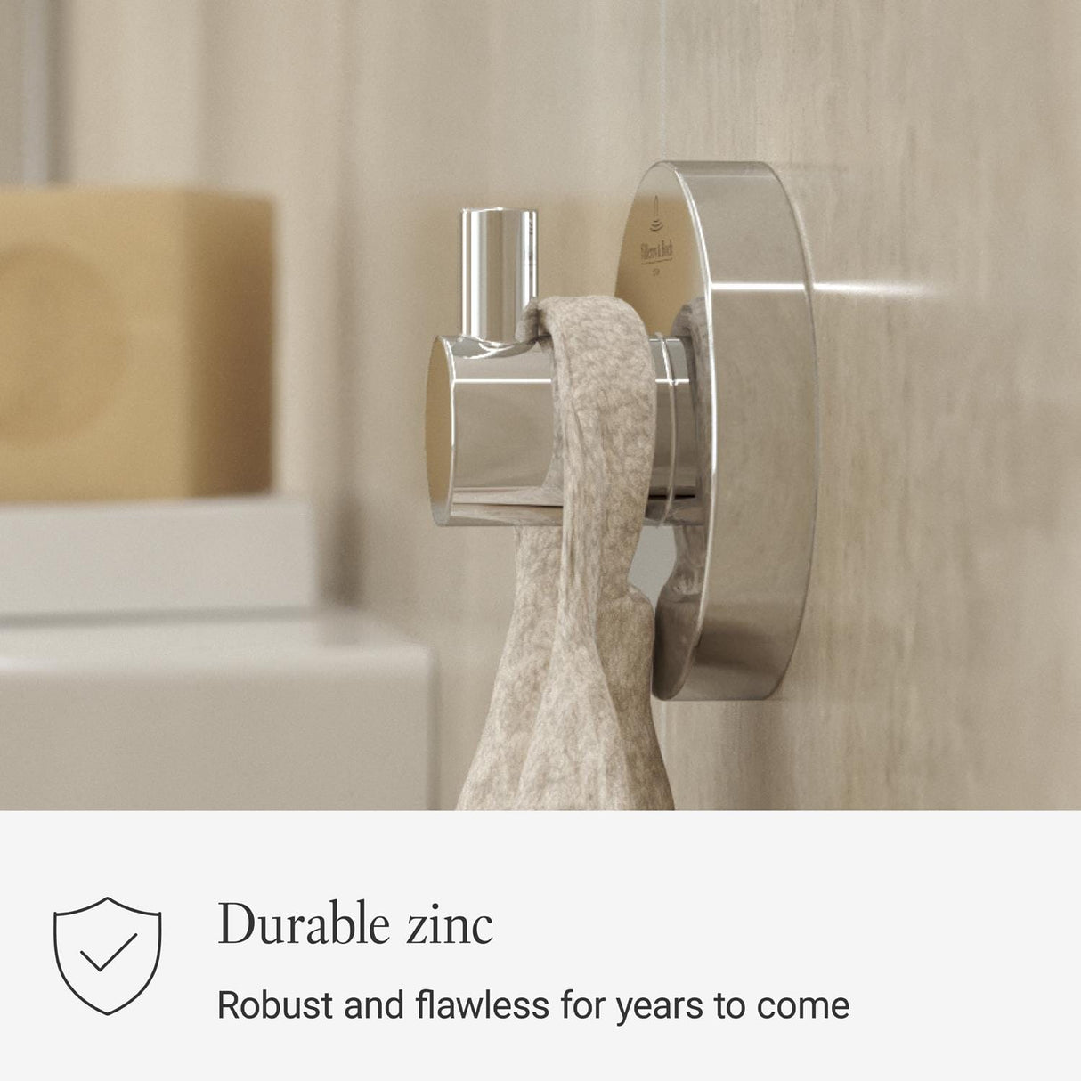 Villeroy & Boch Toilet Roll Holder Villeroy and Boch Elements -  Tender Robe Hook