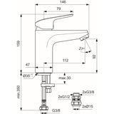 Ideal Standard Bath Mixer Ideal Standard Ceraflex Single Lever One Tap Hole Bath Filler in Chrome