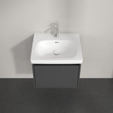 Villeroy & Boch Wall Mounted Vanity Unit Villeroy & Boch Skyla Wall Mounted 500mm One Drawer Vanity Unit with Basin