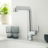 VADO Kitchen Tap Vado Arrondi Kitchen Mixer Tap with Lever Handle - Chrome