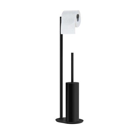 Smedbo Toilet Roll Holder Smedbo Outline Freestanding Toilet Roll Holder and Toilet Brush