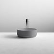 Aquarius Bathrooms Countertop Basin Matt Grey Aquarius Sirona Round Matt Countertop Basin 350mm