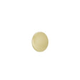 Imex Overflow Cover Brushed Brass Imex Plastic Basin Overflow Cover