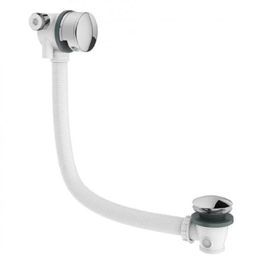 Crosswater Overflow Filler Crosswater MPRO Bath Filler with Click Clack Waste
