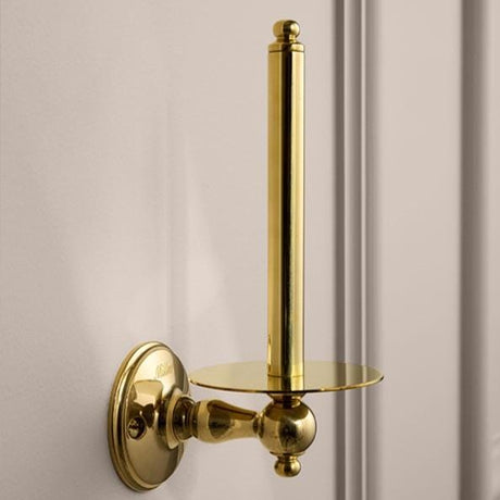 Miller Toilet Roll Holder Polished Brass Miller Stockholm Spare Toilet Roll Holder