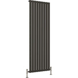 Aquarius Bathrooms Panel Radiator Aquarius Flat Single Vertical Radiator