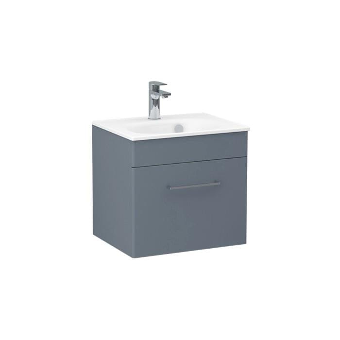 Imex Wall Mounted Vanity Unit Imex Croma Wall Mounted Single Drawer 500mm Vanity Unit with 1 Tap Hole Basin