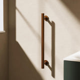 Crosswater Grab Rail/Bar Brushed Bronze / 600mm Crosswater Straight Grab Bar
