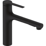 Hansgrohe Kitchen Tap Hansgrohe Zesis M33 Single Lever Kitchen Mixer Tap 160 with Pull-Out Spray