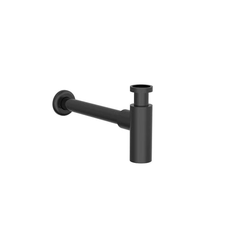 Roca Bottle Trap Matt Black Roca Universal Round Bottle Trap