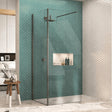Merlyn Wetroom Accessory Brushed Gun Metal Merlyn Corner Post Profile for 8mm Wet Room Panels
