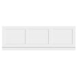 Aquarius Bathrooms Bath Panel 1700mm - Stock due in 12/08/2026 Aquarius Halite Waterproof Traditional Shaker Front Bath Panel in White Gloss