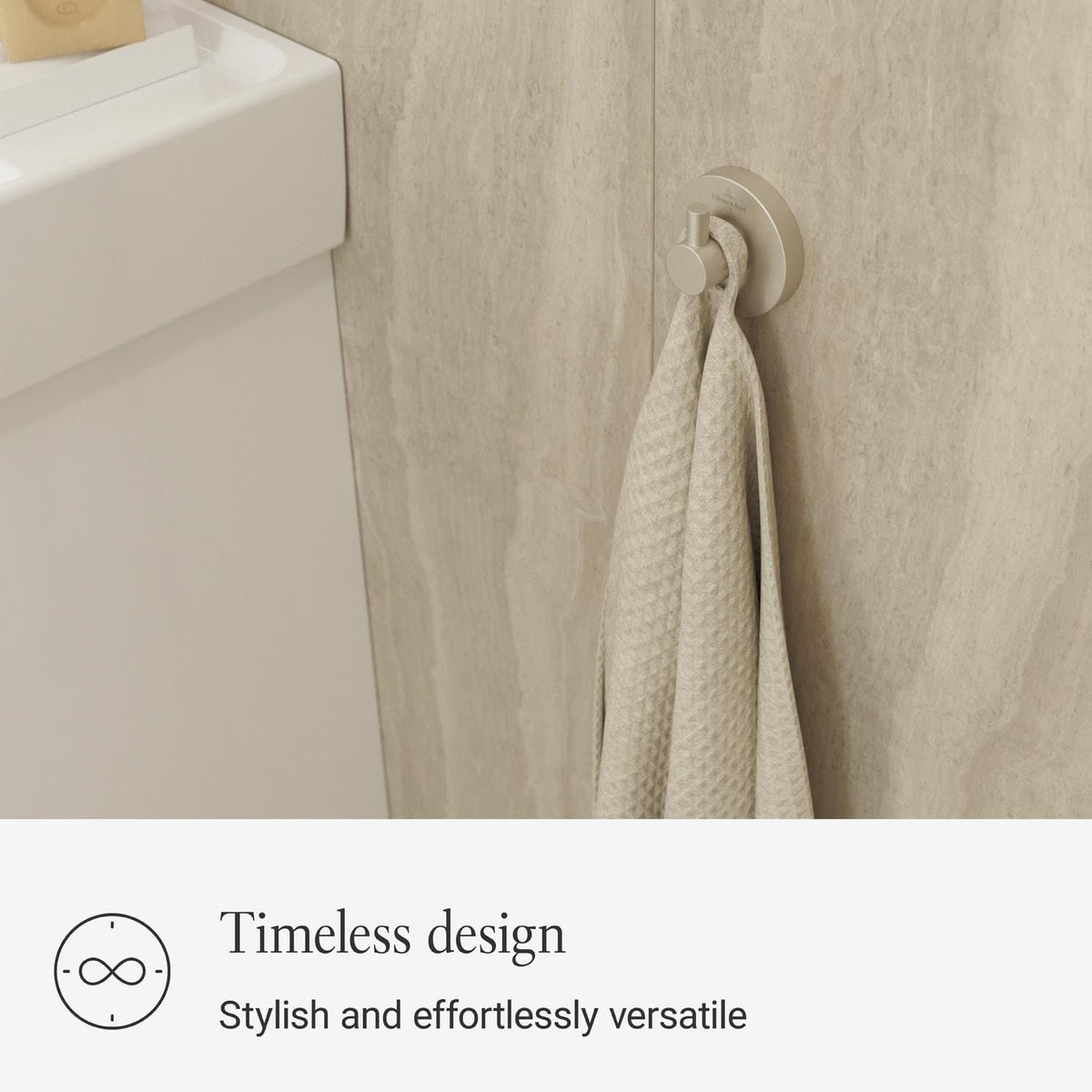 Villeroy & Boch Toilet Roll Holder Villeroy and Boch Elements -  Tender Robe Hook