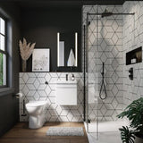 Saneux Wall Mounted Vanity Unit Saneux Air Vanity Unit With Basin - 400 X 350mm - One Drawer - Wall Mounted