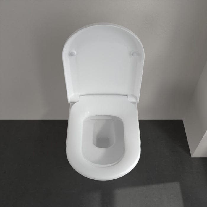 Villeroy & Boch Wall Hung Toilet Villeroy & Boch Hommage Traditional Wall Hung Toilet with Seat