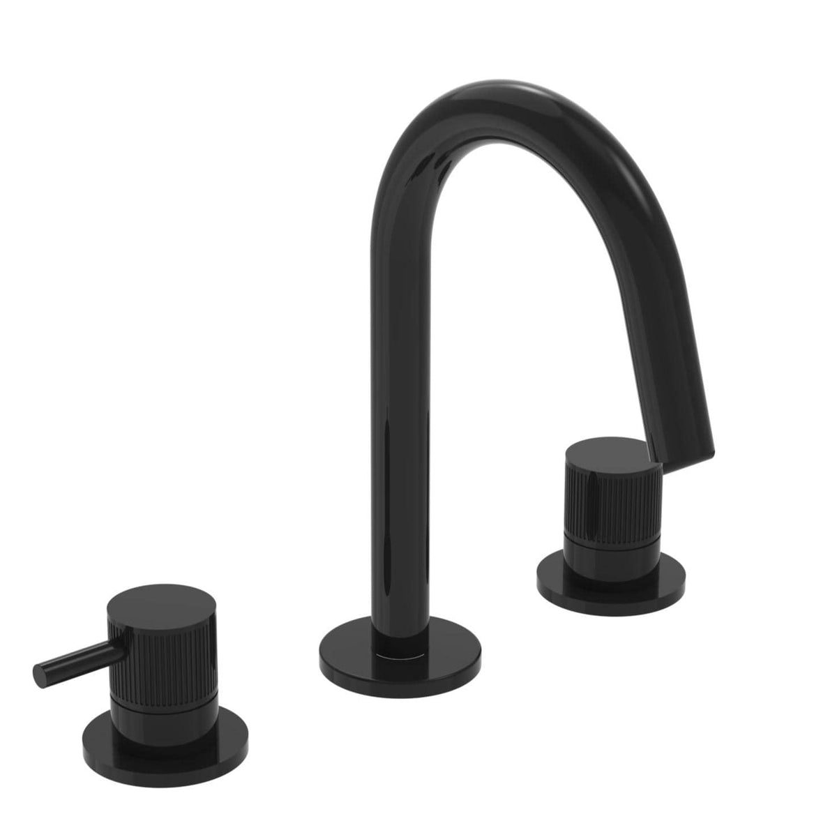 Saneux Cos 3 Hole Deck Mounted Basin Mixer Tap