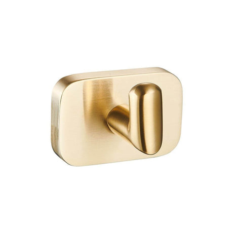Aquarius Robe Hook Aquarius Auro Single Robe Hook in Brushed Brass