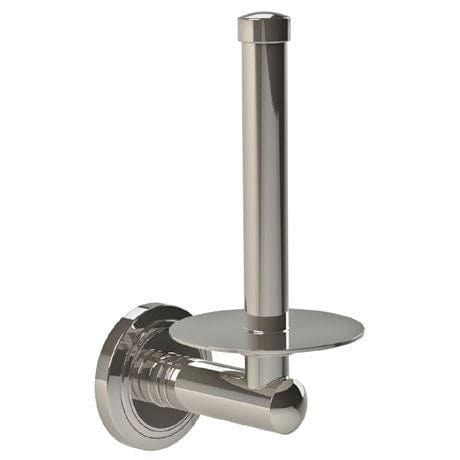 Miller Toilet Roll Holder Miller Oslo Spare Roll Holder in Polished Nickel
