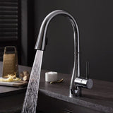 Crosswater Kitchen Tap Crosswater Cook Side Lever Kitchen Mixer Tap with Concealed Dual Function Spray