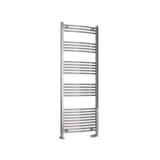 Eastbrook Wendover Curved Vertical Heated Towel Rail in Chrome