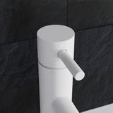 Crosswater 3 Tap Hole Basin Set Crosswater MPRO 3 Hole Basin Mixer Tap in Matt White