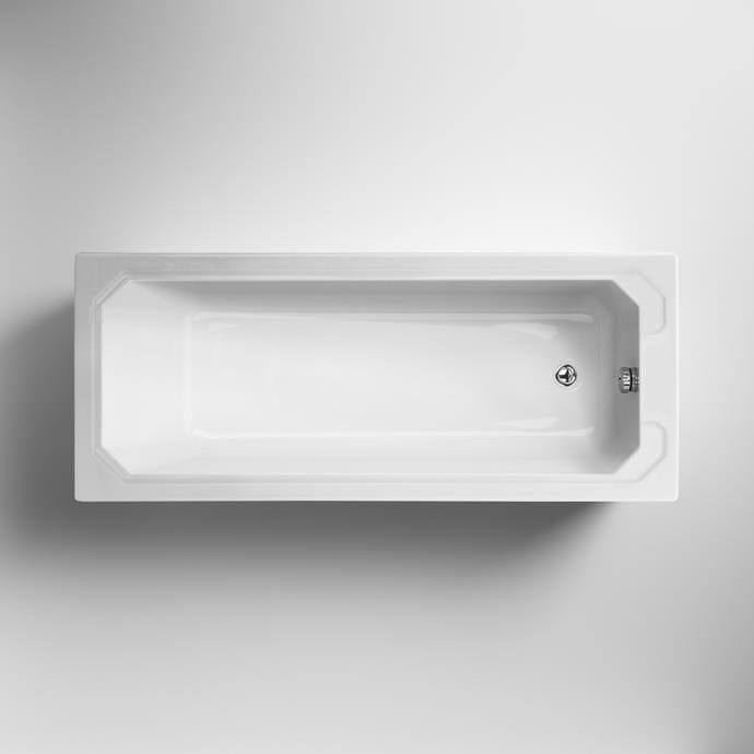 Aquarius Bathrooms Single Ended Bath Aquarius Clarice Traditional Art Deco Single Ended Bath