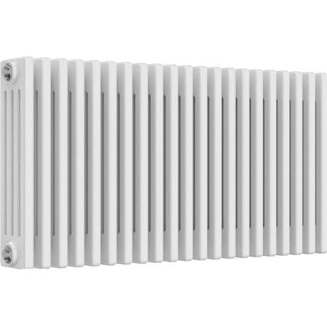 Aquarius Bathrooms Column Radiator Aquarius Foundry Horizontal 4 Column Radiator in White