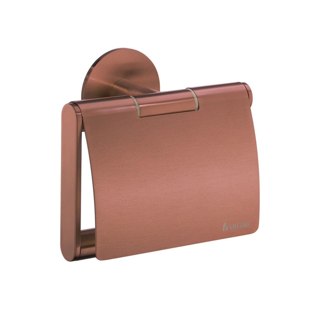 Smedbo Toilet Roll Holder Smedbo Dot Self-Adhesive Toilet Roll Holder with Cover