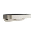 Crosswater Basket Brushed Stainless Steel with Black Insert Crosswater Wall Mounted Shower Basket