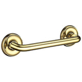 Smedbo Grab Rail/Bar Polished Brass Smedbo Villa Traditional Grab Bar