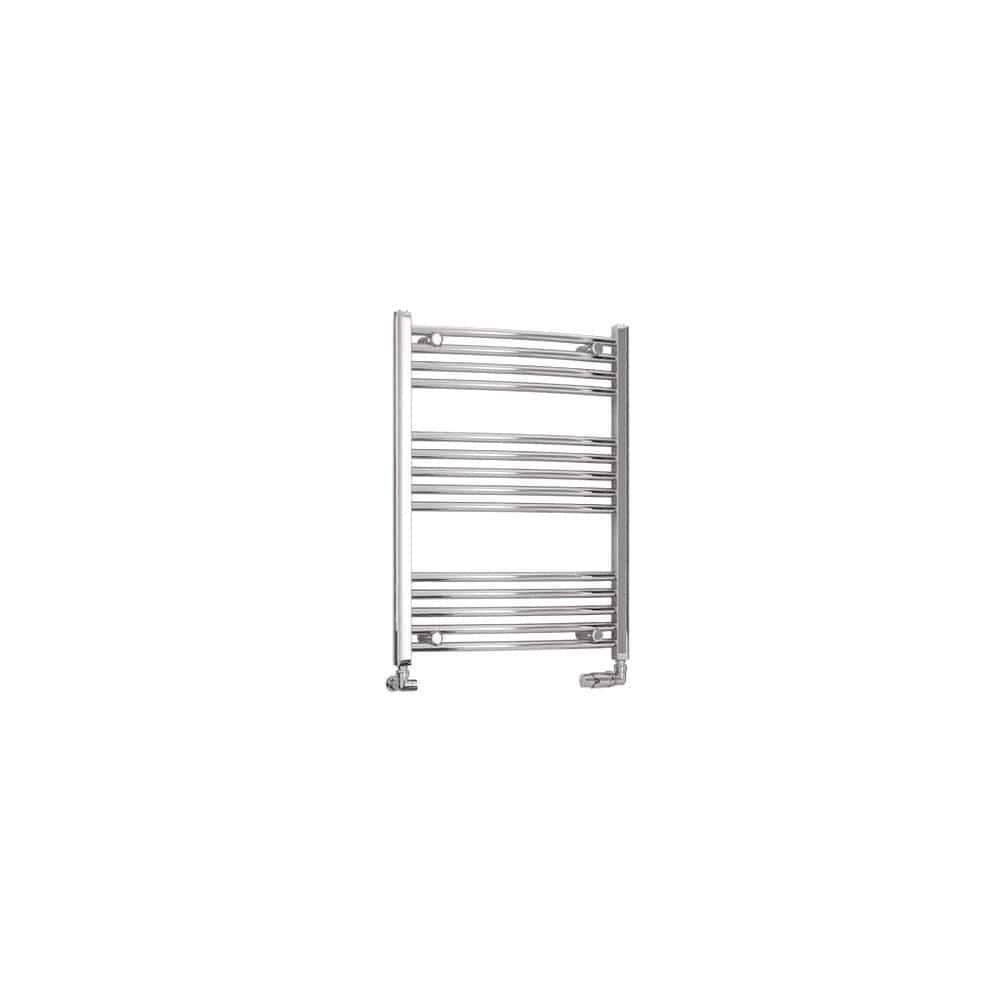 Eastbrook Wendover Curved Vertical Heated Towel Rail in Chrome