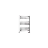 Eastbrook Wendover Curved Vertical Heated Towel Rail in Chrome