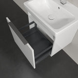 Villeroy & Boch Wall Mounted Vanity Unit Villeroy & Boch Architectura Wall Hung Vanity Unit 500mm One Drawer with Basin
