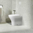 Roca Back to Wall Toilet Roca Optica Back to Wall Rimless Toilet with Soft Close Seat