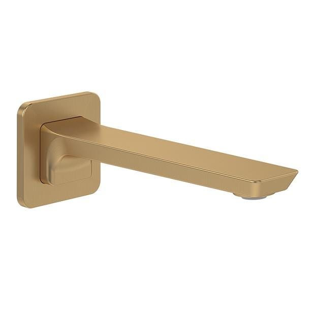 Villeroy & Boch Bath Spout Brushed Gold Villeroy & Boch Subway 3.0 Wall Mounted Bath Spout Tap