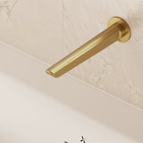 Crosswater Bath Spout Brushed Brass Crosswater Foile Bath Spout