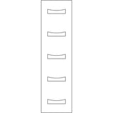 Reina Unique Radiator Reina Ancora Flat Panel Central Heating Designer Radiator - 1800 x 490mm
