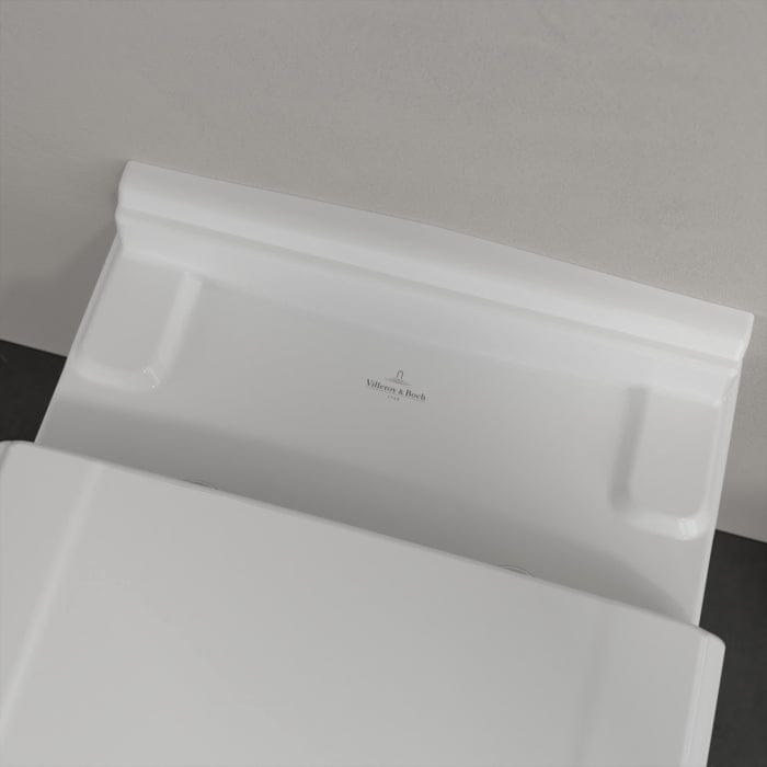 Villeroy & Boch Wall Hung Toilet Villeroy & Boch Hommage Traditional Wall Hung Toilet with Seat